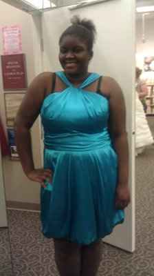 Dress shopping ( Pic)