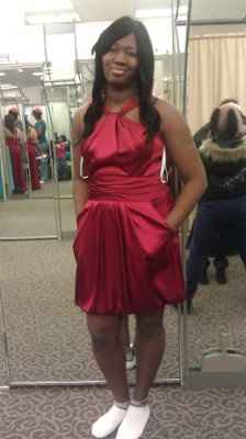 Dress shopping ( Pic)