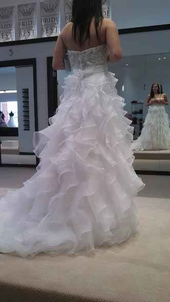 HELP! What kind of veil with my dress.. *pics*