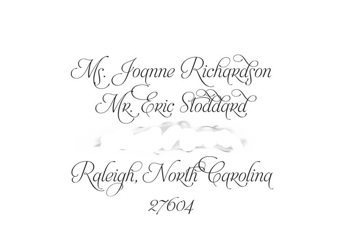 Which one for invitation envelopes??