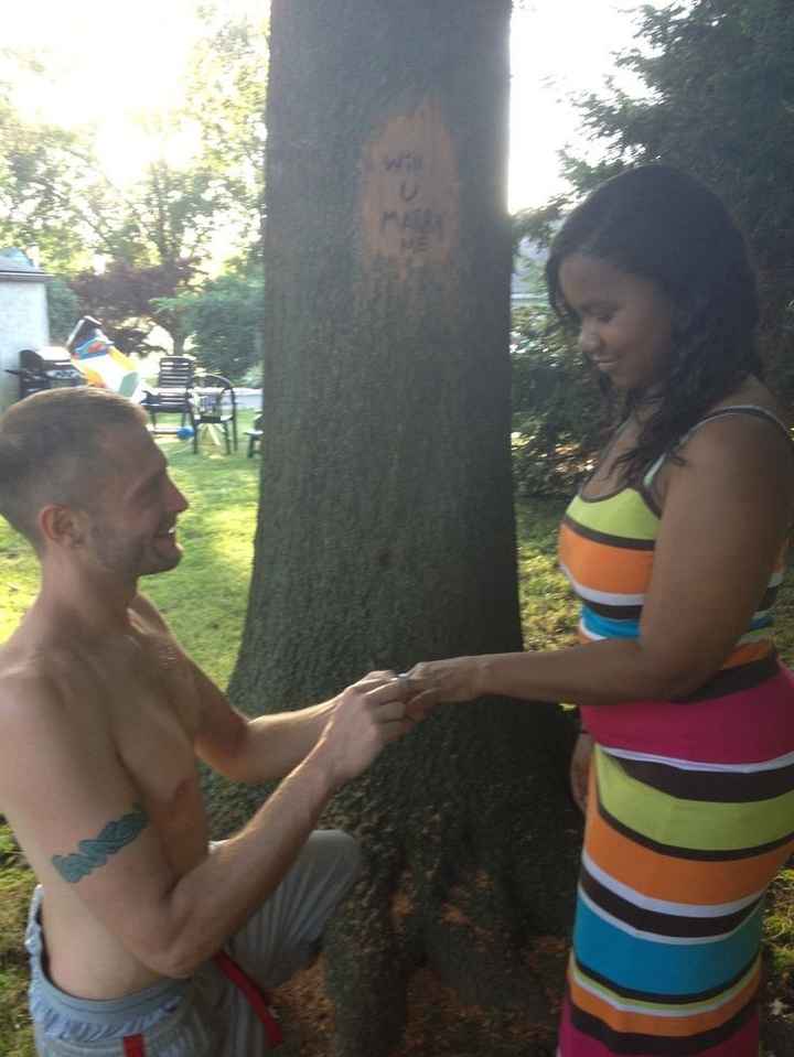 How did your FH popped the question??