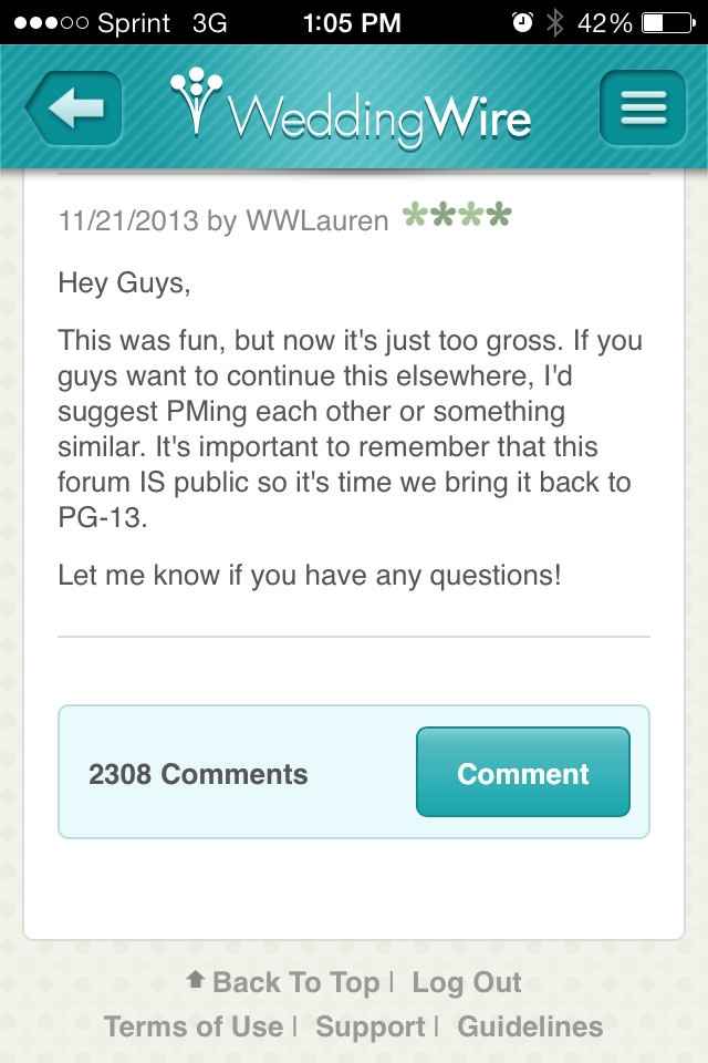 Did Amy A post get locked??