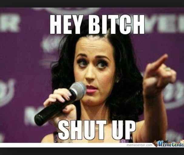 All I hear (or read) today is...