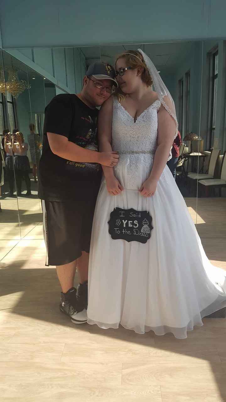 I said yes to the dress!