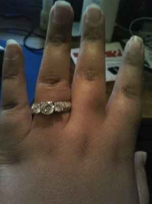 Show off your engagement ring!**Pics**