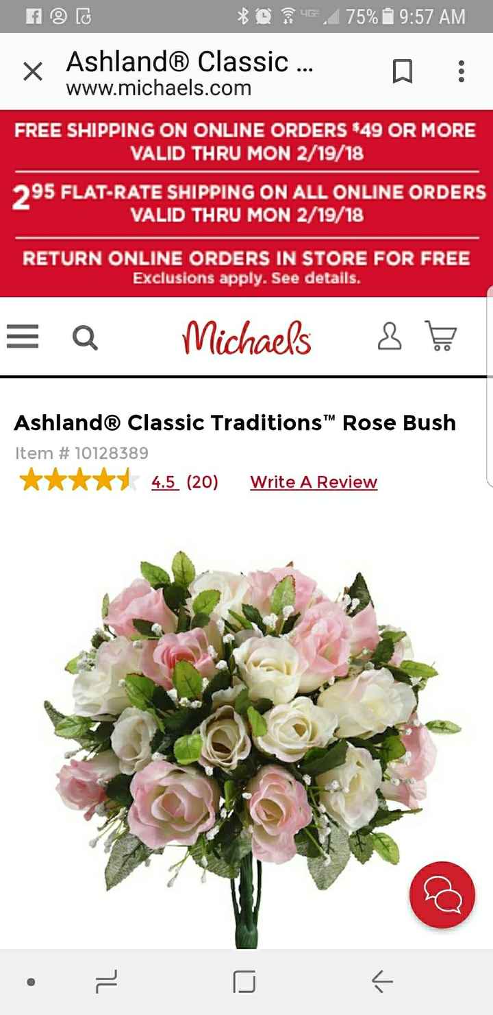  Michaels bouquets? - 3
