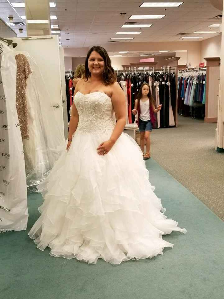Dress shopping for first time - 1