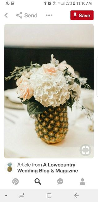 Pineapple centerpieces? 3
