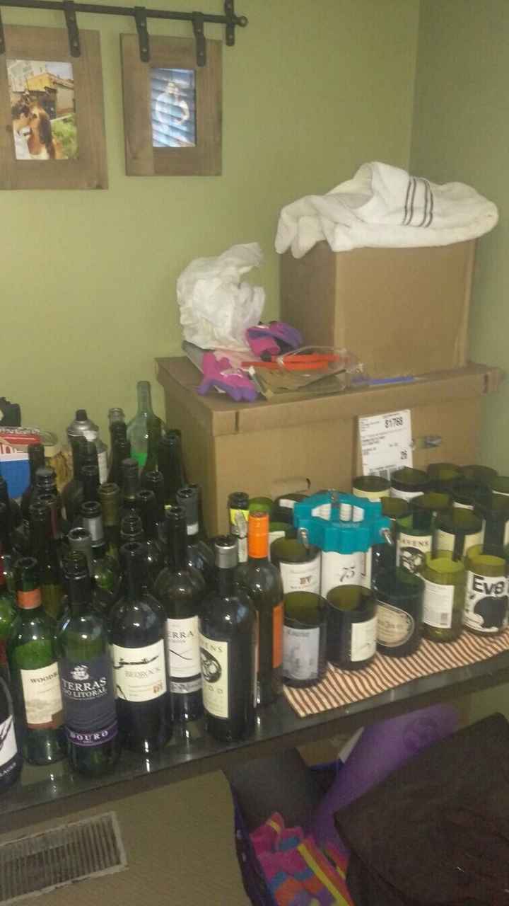 Wine bottle centerpeices?
