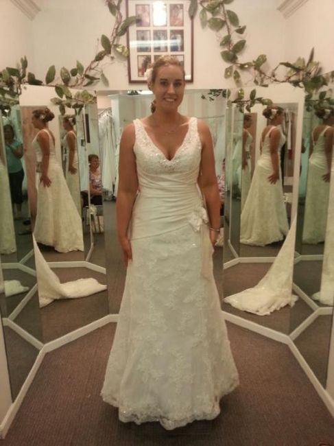 What is your favorite part of your dress?