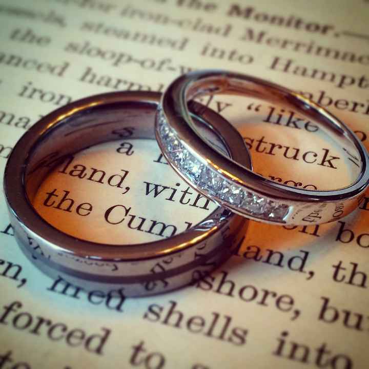 Our rings have arrived!