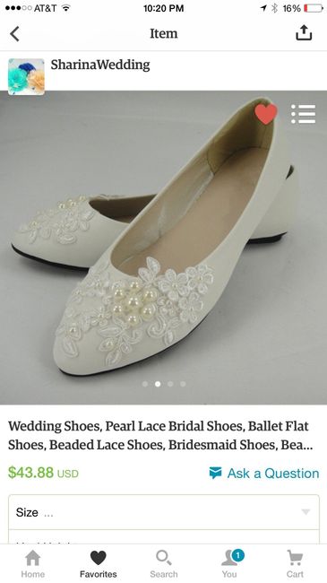 Ladies who wore flats on their big day