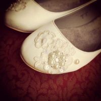 DIY Adding Bling to Shoes