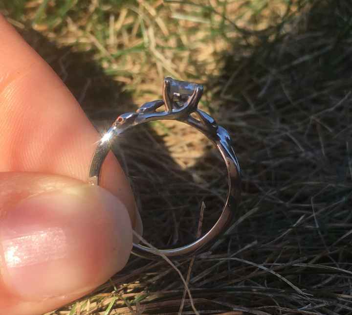 i picked my own ring and i love it, but i had a fleeting thought and now it’s all i can see. - 1