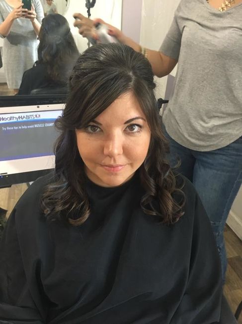 Hair & Makeup Trial (separately, in different cities)