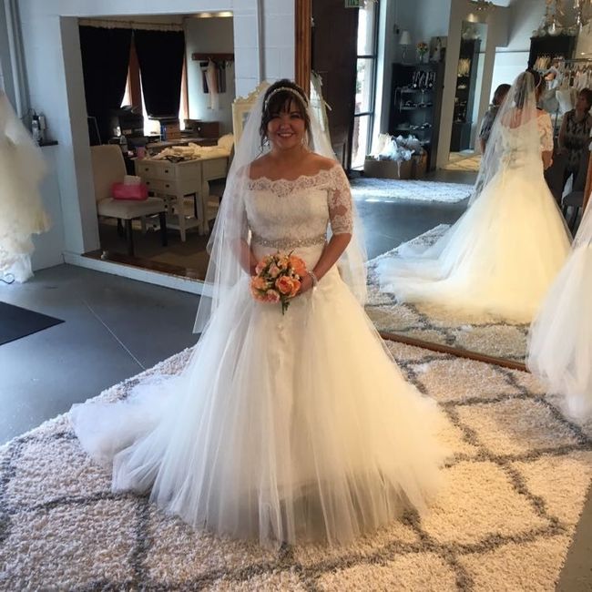 Let me see what you're wearing on your wedding day