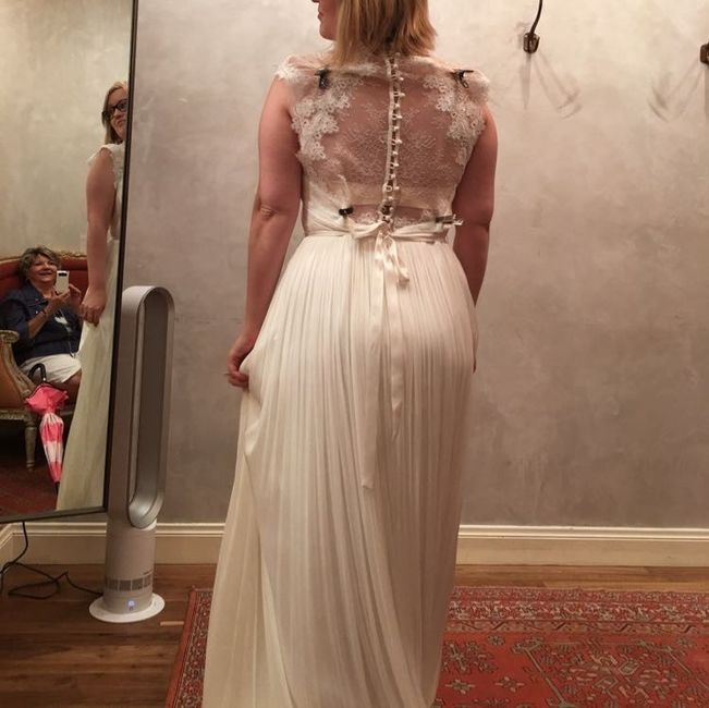 Said yes to the dress