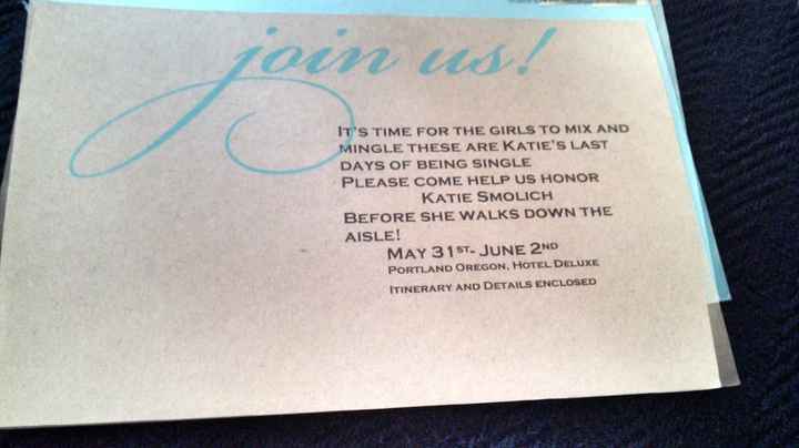 Bachelorette Invite!!