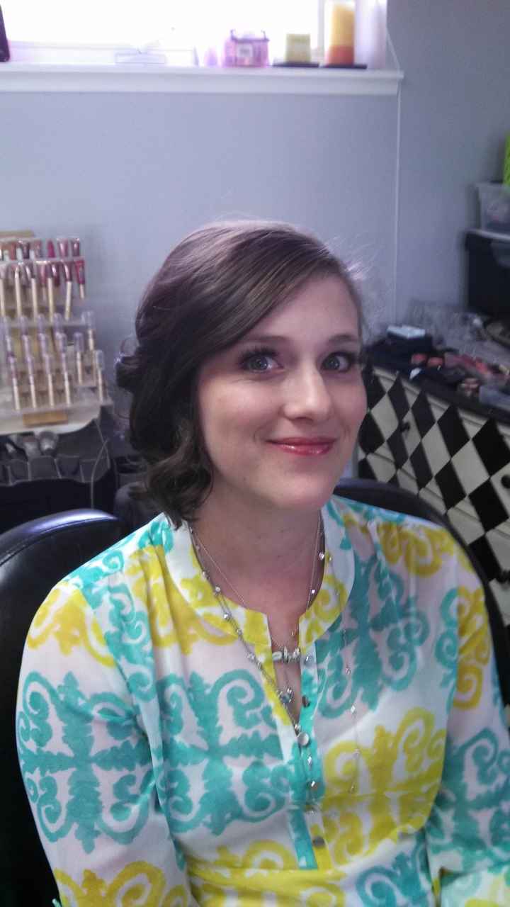 To counter balance my ugly photo on Lynzeys thread: Hair & Makeup Trial