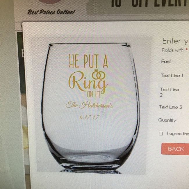 Wedding favors