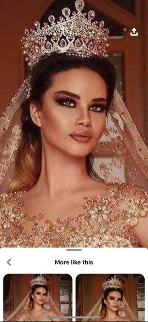 Anyone else wanting glam makeup for your big day? 2