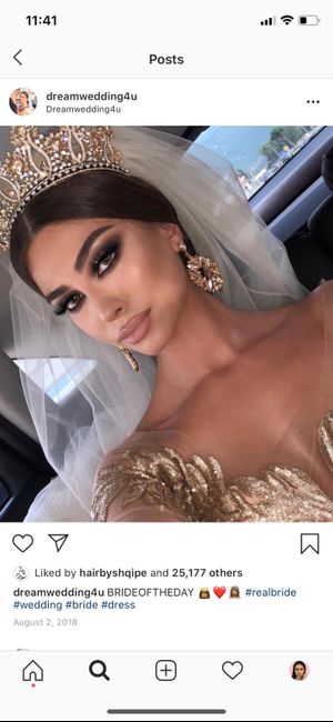 Anyone else wanting glam makeup for your big day? 4