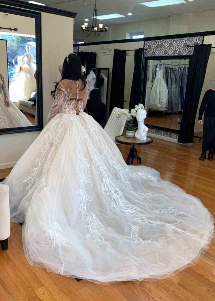 Short Brides with Ball Gown Gown Silhouette - 2