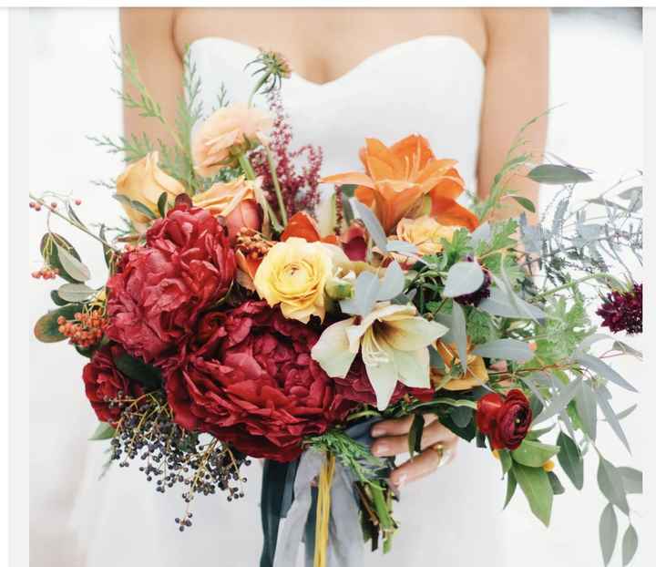 Bridal bouquet vibe