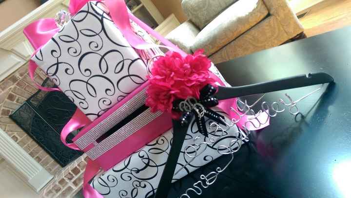 DIY... card box and hanger......What do you ladies think?