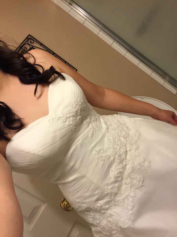 Bolero or add neckline with sleeves?