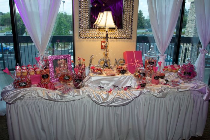 DIY Candy Buffet...,, how did??