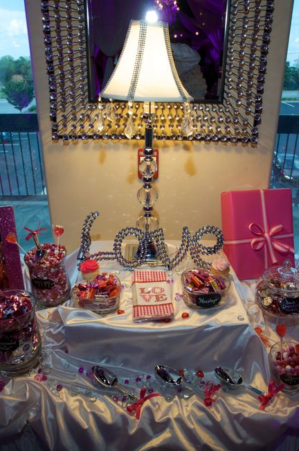 DIY Candy Buffet...,, how did??