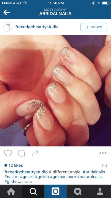 How will your nails look for the big day?