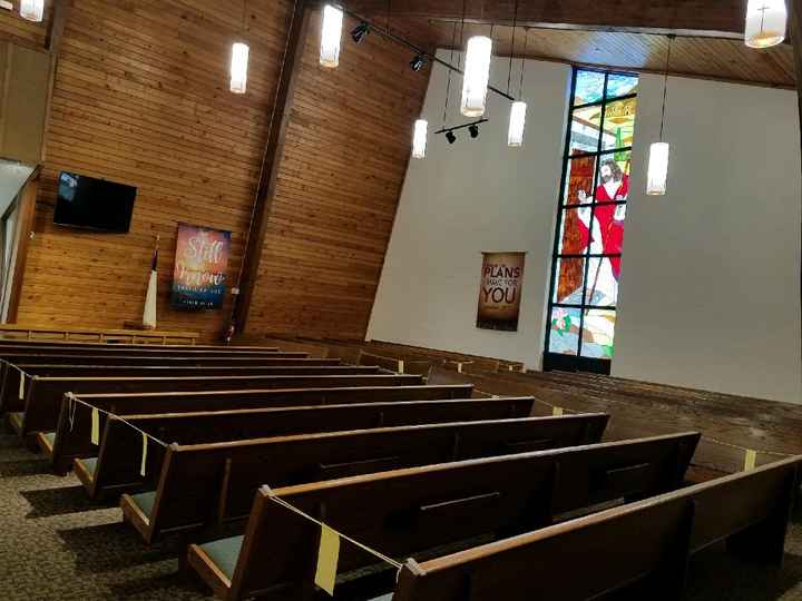 Wedding Pews w/ no "end caps" - 3