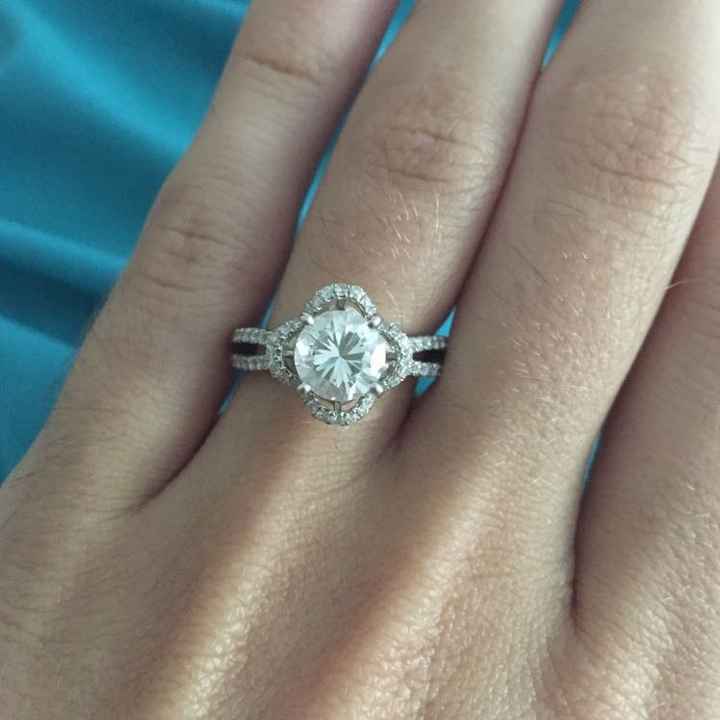 Let's see those beautiful rings lady's!