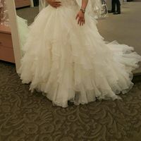 Adding sleeves to your dress at Davids Bridal