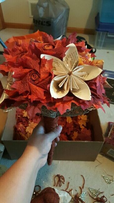 Some of my diy center pieces and bouquets wanted some opinions