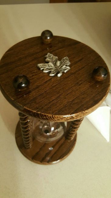 Ceremony hourglass