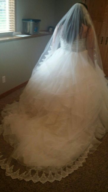 Got to try on my whole outfit.. so excited for the big day