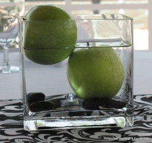 My black and white with a splash of apple green wedding!!!!