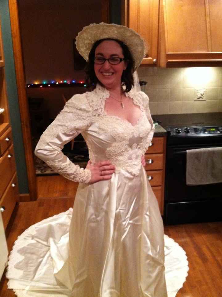 What do I do with my dress!