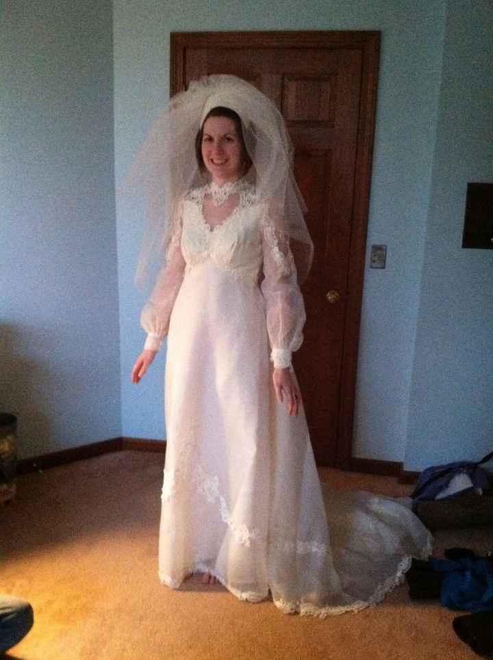 What do I do with my dress!