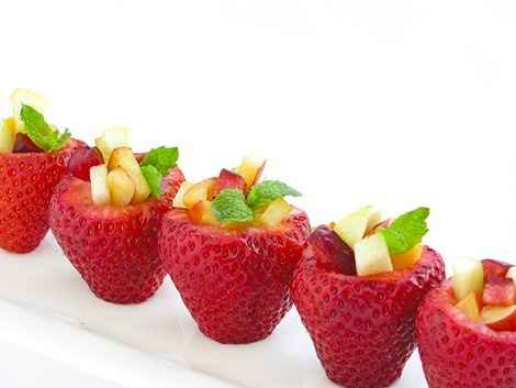 Fruit display for reception