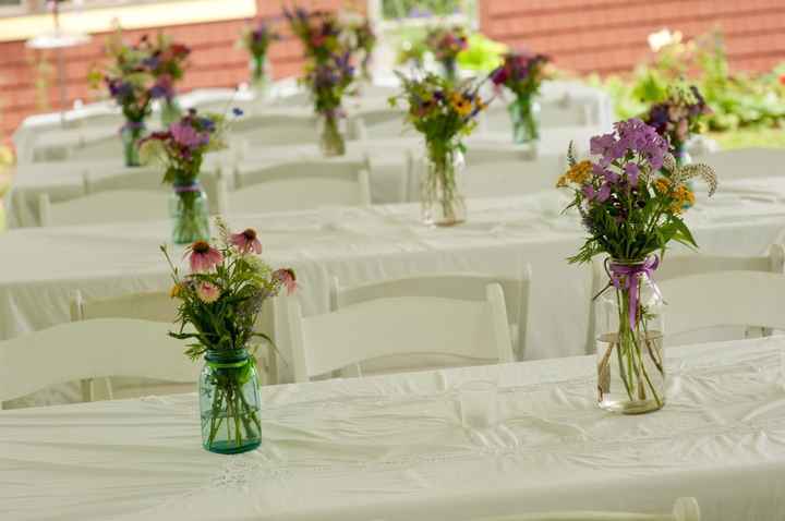 Former Brides- Show me your DIY fresh flower bouquets and arrangements