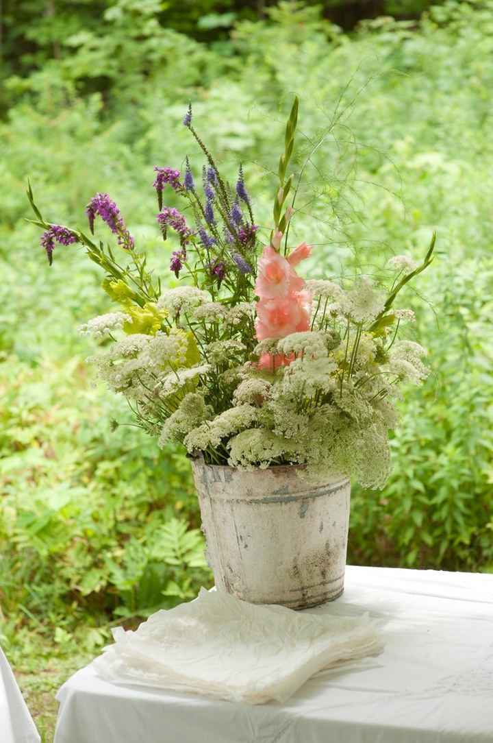 Former Brides- Show me your DIY fresh flower bouquets and arrangements