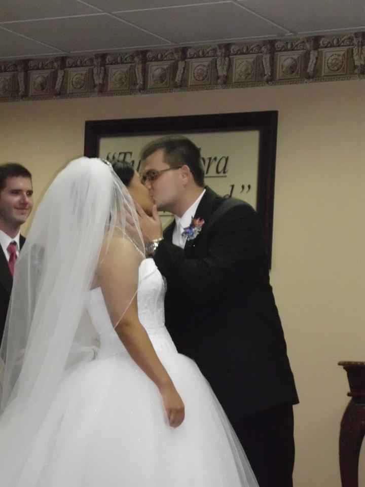 any awkward kissing photos?