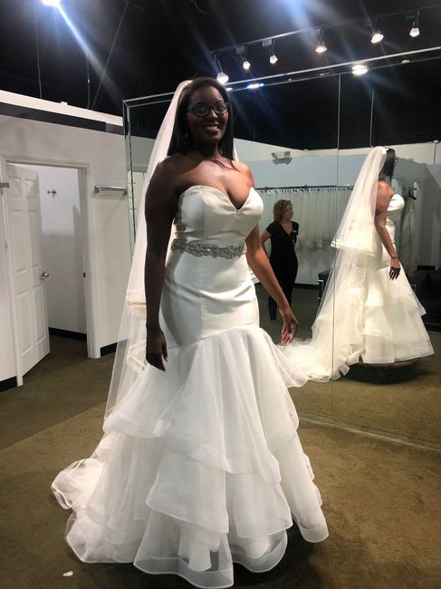 The gown that I need shoes for