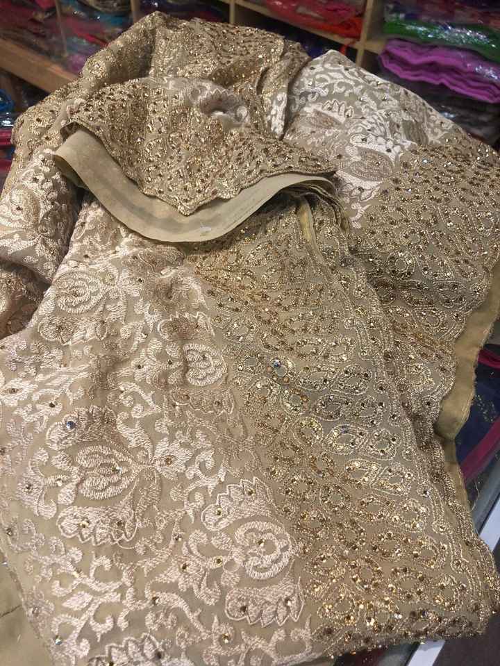 My Mehndi saree