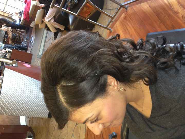 hair trial (pics) opinions welcome :)