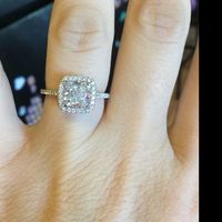 Small diamond ladiessssss.....Let me see those small diamond halo's (half carat and lower)